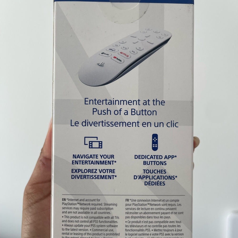 MEDIA REMOTE PS5
